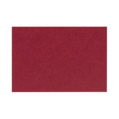 Picture of LUX Flat Cards, A6, 4 5/8in x 6 1/4in, Garnet Red, Pack Of 50