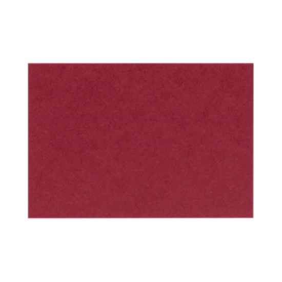 Picture of LUX Flat Cards, A6, 4 5/8in x 6 1/4in, Garnet Red, Pack Of 50