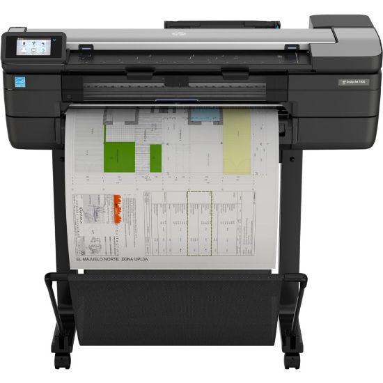 Picture of HP DesignJet T830 24in Large-Format All-In-One Color Inkjet Printer