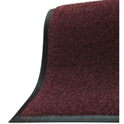 Picture of M+A Matting Brush Hog Floor Mat, 3ft x 6ft, Burgundy