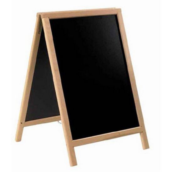 Picture of American Metalcraft Plain Sandwich Board, 22in x 34in, Brown