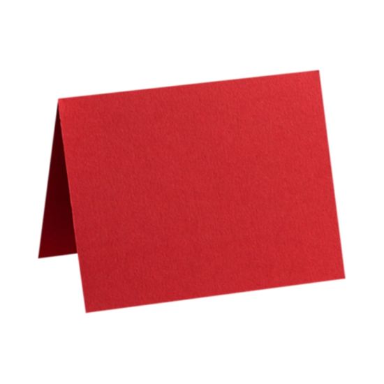 Picture of LUX Folded Cards, A1, 3 1/2in x 4 7/8in, Ruby Red, Pack Of 50