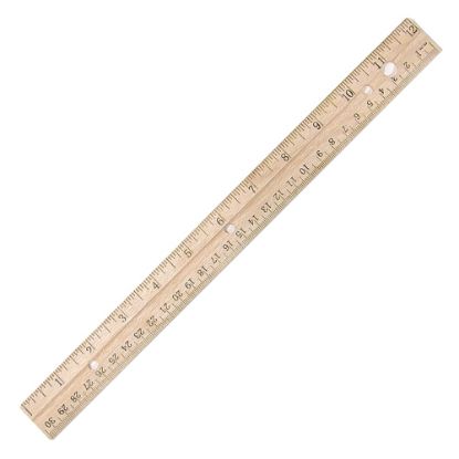 Picture of Westcott Wood Ruler, 12in