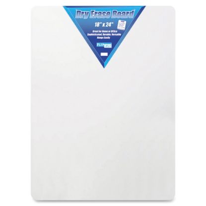 Picture of Flipside Unframed Dry-Erase Whiteboard, 18in x 24in, White