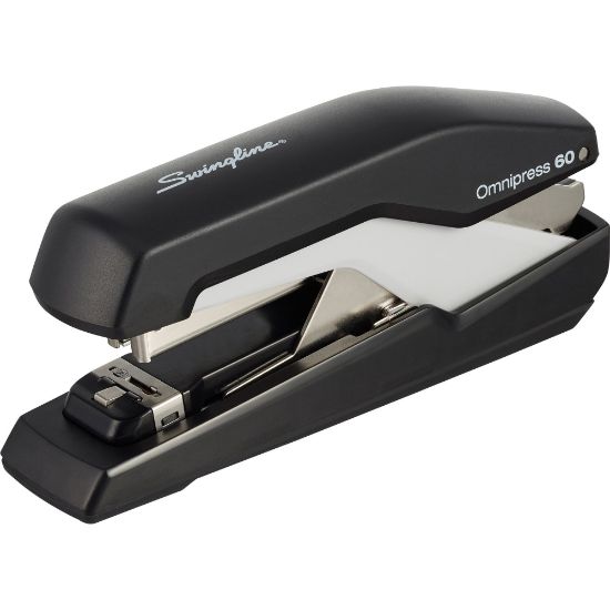 Picture of Swingline Omnipress 60 Stapler, 60 Sheets Capacity, Black, Gray