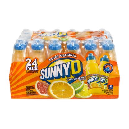 Picture of Sunny D Tangy Original, 11.3 Fl Oz, Pack Of 24 Bottles