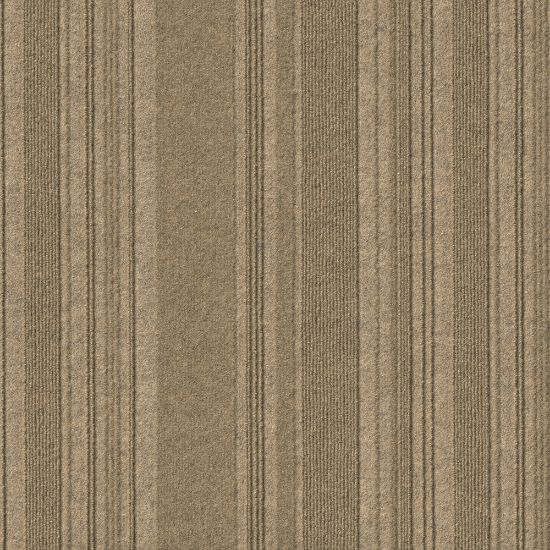 Picture of Foss Floors Couture Peel & Stick Carpet Tiles, 24in x 24in, Chestnut, Set Of 15 Tiles