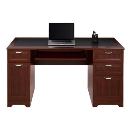 Picture of Realspace Magellan 59inW Managers Computer Desk, Classic Cherry