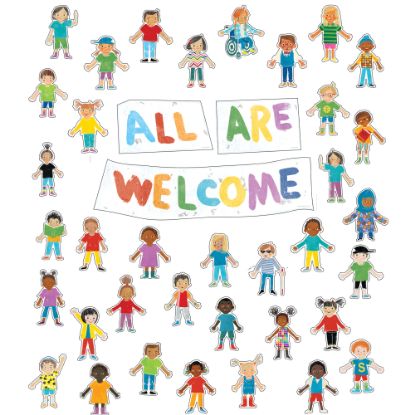 Picture of Carson-Dellosa Education All Are Welcome 39-Piece Bulletin Board Set