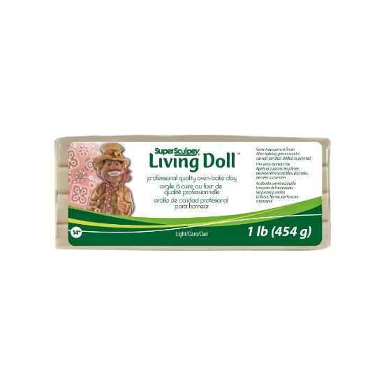 Picture of Sculpey Living Doll Modeling Compound, 1 Lb, Light