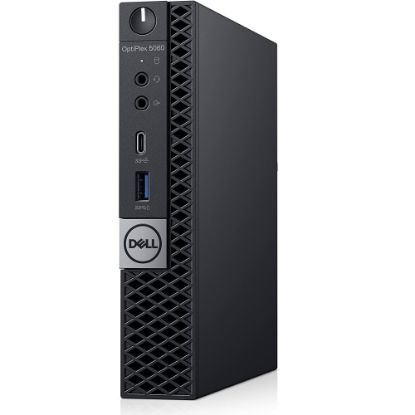 Picture of Dell Optiplex 5060 Micro Refurbished Desktop PC, Intel i5, 16GB Memory, 512GB Solid State Drive, Windows 10 Pro