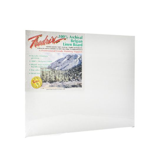 Picture of Fredrix Archival Linen Canvas Board, 11in x 14in, Pack Of 2