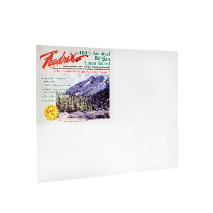 Picture of Fredrix Archival Linen Canvas Board, 16in x 20in