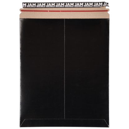 Picture of JAM Paper Photo Mailer Envelope, 11in x 13 1/2in, 100% Recycled, Black