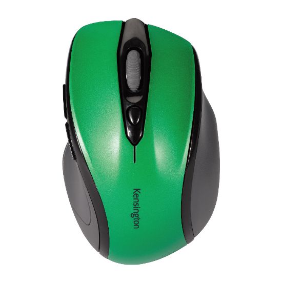 Picture of Kensington Pro Fit Wireless Mouse, Mid-Size, Emerald Green