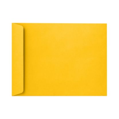 Picture of LUX Open-End 9in x 12in Envelopes, Peel & Press Closure, Sunflower Yellow, Pack Of 250