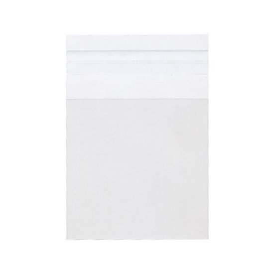 Picture of JAM Paper Self-Adhesive Cello Sleeve Envelopes, 3 1/4in x 3 1/4in, Clear, Pack Of 100