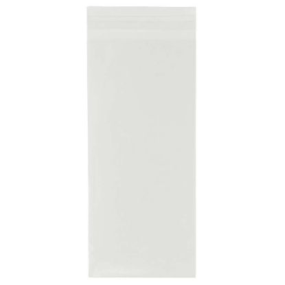 Picture of JAM Paper Self-Adhesive Cello Sleeve Envelopes, 4 1/4in x 9 3/4in, Clear, Pack Of 100