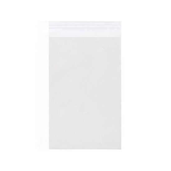 Picture of JAM Paper Self-Adhesive Cello Sleeve Envelopes, 6 1/4in x 9 5/8in, Clear, Pack Of 100