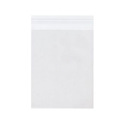 Picture of JAM Paper Self-Adhesive Cello Sleeve Envelopes, 6 7/16in x 8 1/4in, Clear, Pack Of 100