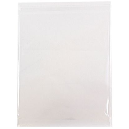 Picture of JAM Paper Self-Adhesive Cello Sleeve Envelopes, 10in x 13in, Clear, Pack Of 100