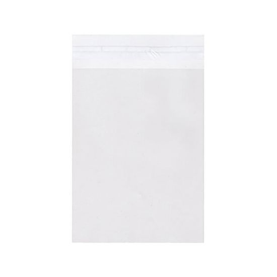 Picture of JAM Paper Self-Adhesive Cello Sleeve Envelopes, 5 7/16in x 7 3/8in, Clear, Pack Of 100