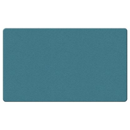 Picture of Ghent Fabric Bulletin Board With Wrapped Edges, 36in x 46-1/2in, Teal