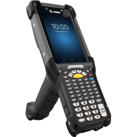 Picture of Zebra MC9300 Handheld Mobile Computer - 1D, 2D - SE4850Scan Engine - Qualcomm Snapdragon 2.20 GHz - 4 GB RAM - 256 GB Flash - 4.3in WVGA Touchscreen - LED - Alphanumeric Keyboard - Android 8.1 Oreo - Wireless LAN - Bluetooth - Rugged - IP67, IP65