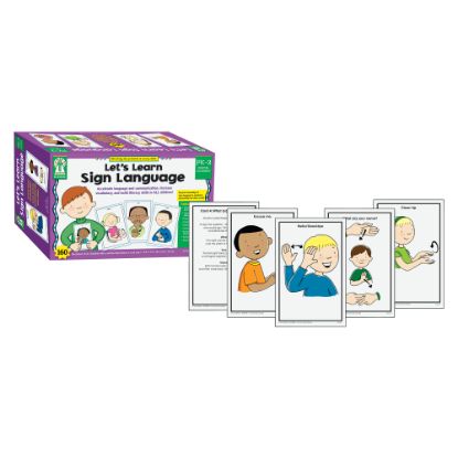 Picture of Key Education Lets Learn Sign Language Cards, Grades Pre-K - 2