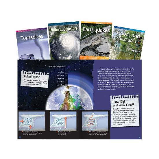 Picture of Teacher Created Materials Natural Disasters Set, Grades 3-5