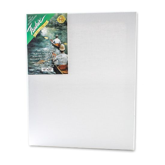 Picture of Fredrix Pro Belgian Pre-Stretched Linen Canvas, 16in x 20in x 7/8in