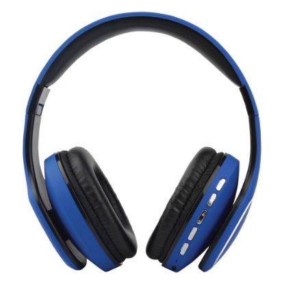 Picture of Volkano Phonic Series Bluetooth Over-Ear Headphones, Blue