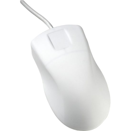 Picture of TG3 Electronics Medical - Mouse - optical - 2 buttons - wired - USB - white