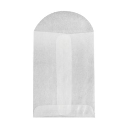 Picture of LUX Open-End Envelopes, 3in x 4 1/2in, Flap Closure, Glassine, Pack Of 250