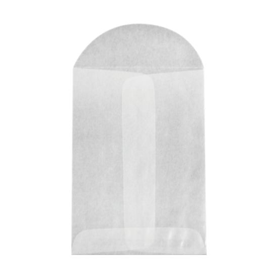 Picture of LUX Open-End Envelopes, 3in x 4 1/2in, Flap Closure, Glassine, Pack Of 250