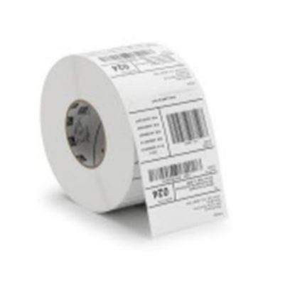 Picture of Zebra Direct Thermal Transfer Label Paper Rolls, 10000290, Rectangle, 4in x 6in, White, 1,000 Labels Per Roll, Pack Of 4 Rolls