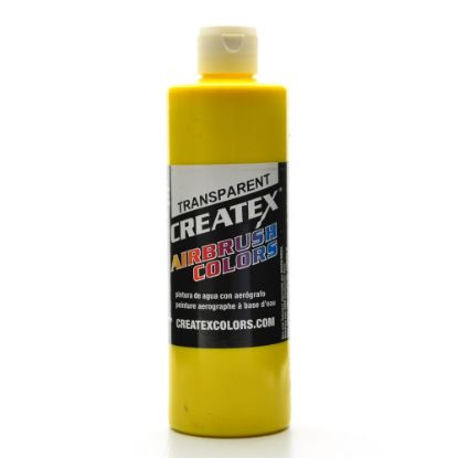 Picture of Createx Airbrush Colors, Transparent, 16 Oz, Brite Yellow