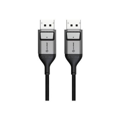 Picture of ALOGIC Ultra - DisplayPort cable - DisplayPort (M) to DisplayPort (M) - 6.6 ft - 8K support - space gray