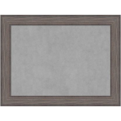 Picture of Amanti Art Magnetic Bulletin Board, Steel/Aluminum, 33in x 25in, Country Barnwood Wood Frame