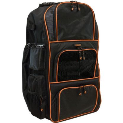 Picture of Mobile Edge Deluxe Carrying Case, 24inH x 17inW x 10inD, Black/Orange