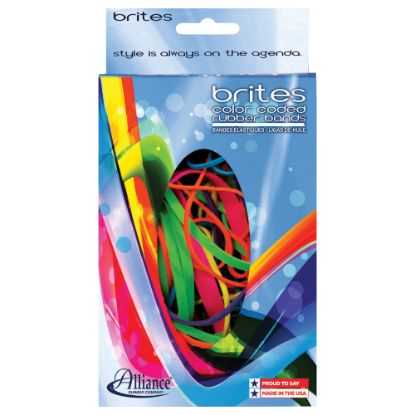 Picture of Alliance Brites Pic Pac Rubber Bands, Assorted Sizes/Colors, 1.5 Oz