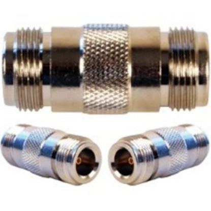 Picture of WilsonPro N-Female / N-Female Barrel Connector - 1 x N-Type Female Antenna - 1 x N-Type Female Antenna