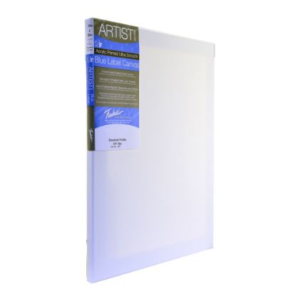 Picture of Fredrix Blue Label Ultra-Smooth Pre-Stretched Artist Canvas, 20in x 24in x 11/16in