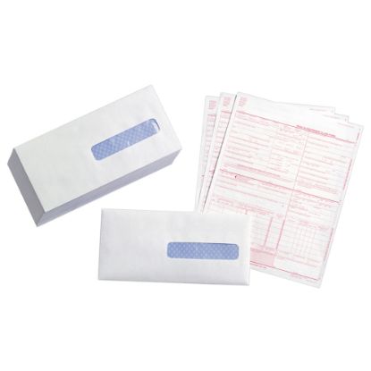 Picture of Quality Park #10 Medical Claim Business Right Window Envelopes, Gummed Seal, White, Box Of 500