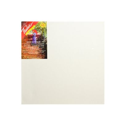 Picture of Fredrix Red Label Stretched Cotton Canvases, 18in x 18in x 11/16in, Pack Of 2