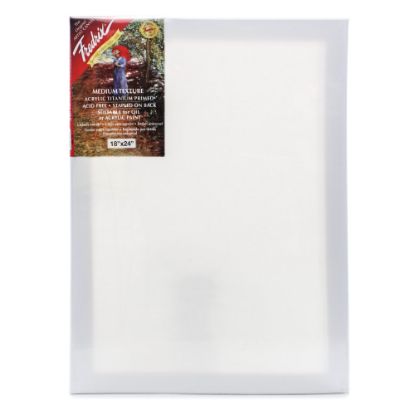 Picture of Fredrix Red Label Stretched Cotton Canvas, 18in x 24in x 11/16in