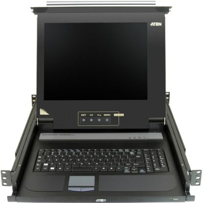 Picture of Aten Slideaway 17in Single-Rail LCD Console