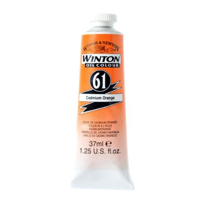 Picture of Winsor & Newton Winton Oil Colors, 37 mL, Cadmium Orange, Pack Of 2