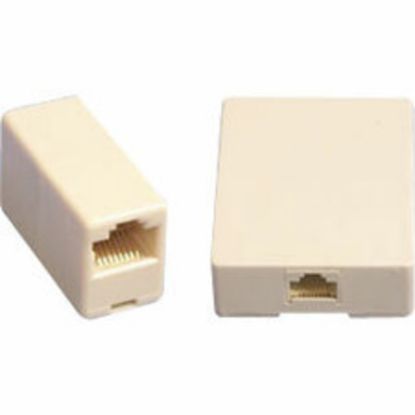 Picture of APC by Schneider Electric RJ-45 Inline Coupler - 1 Pack - 1 x RJ-45 Female, 1 x RJ-45 Female - White