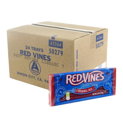 Picture of Red Vines King-Size Tray, Pack Of 24